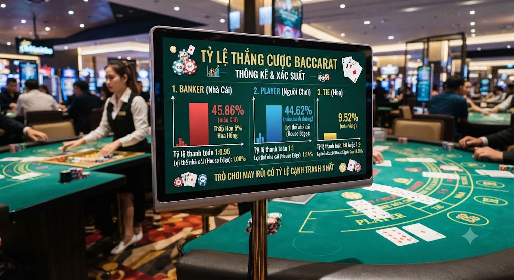 tỷ lệ thắng cược baccarat