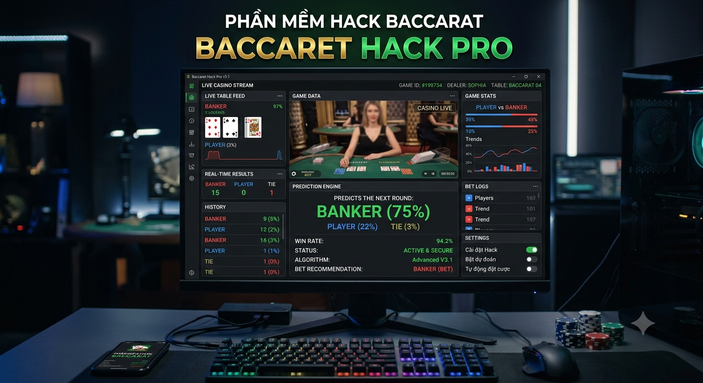 phần mềm hack baccarat