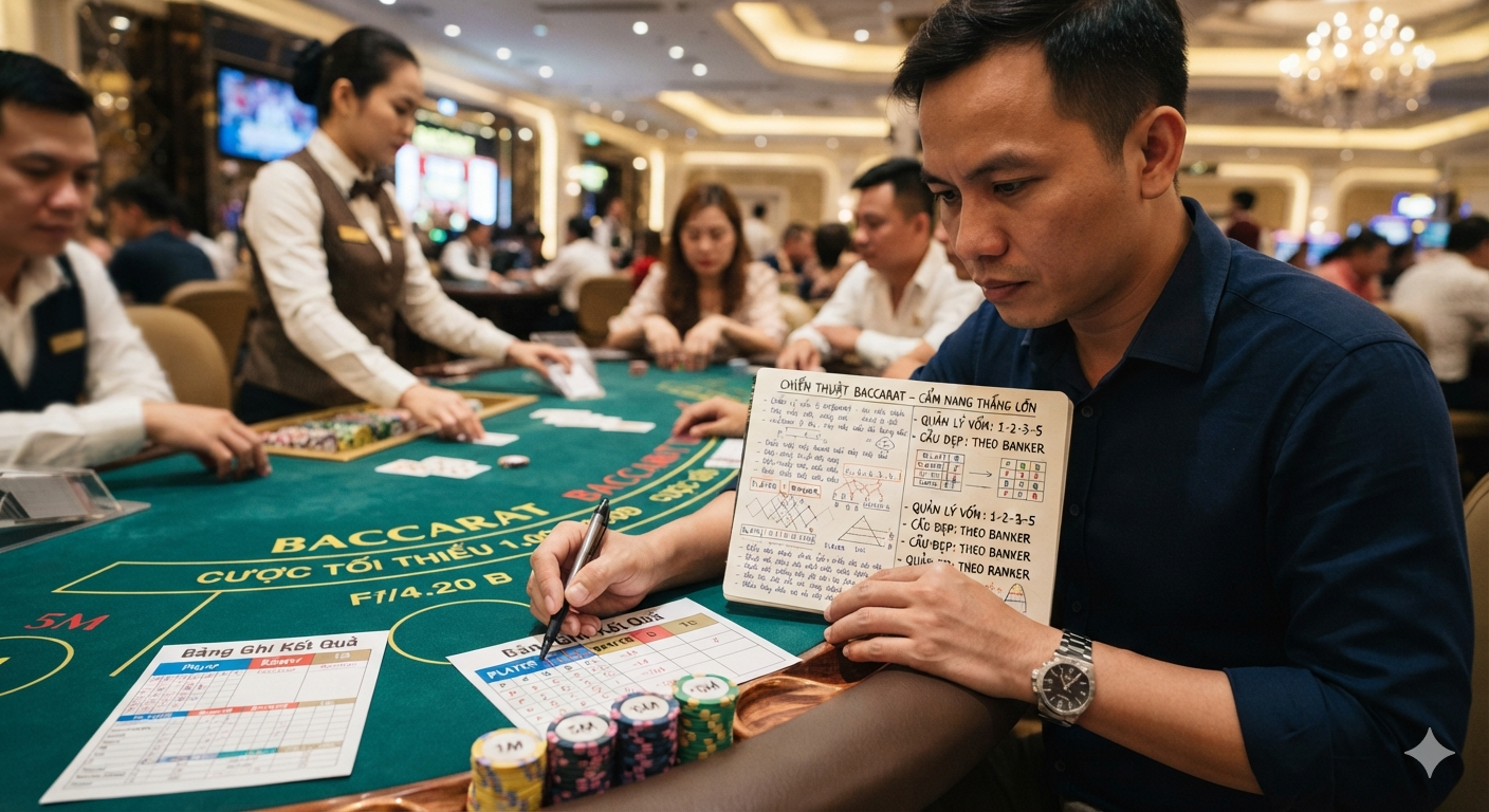 chiến thuật đánh baccarat