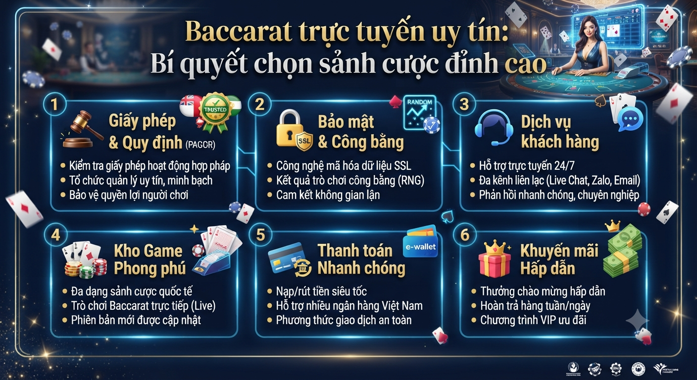 baccarat trực tuyến uy tín